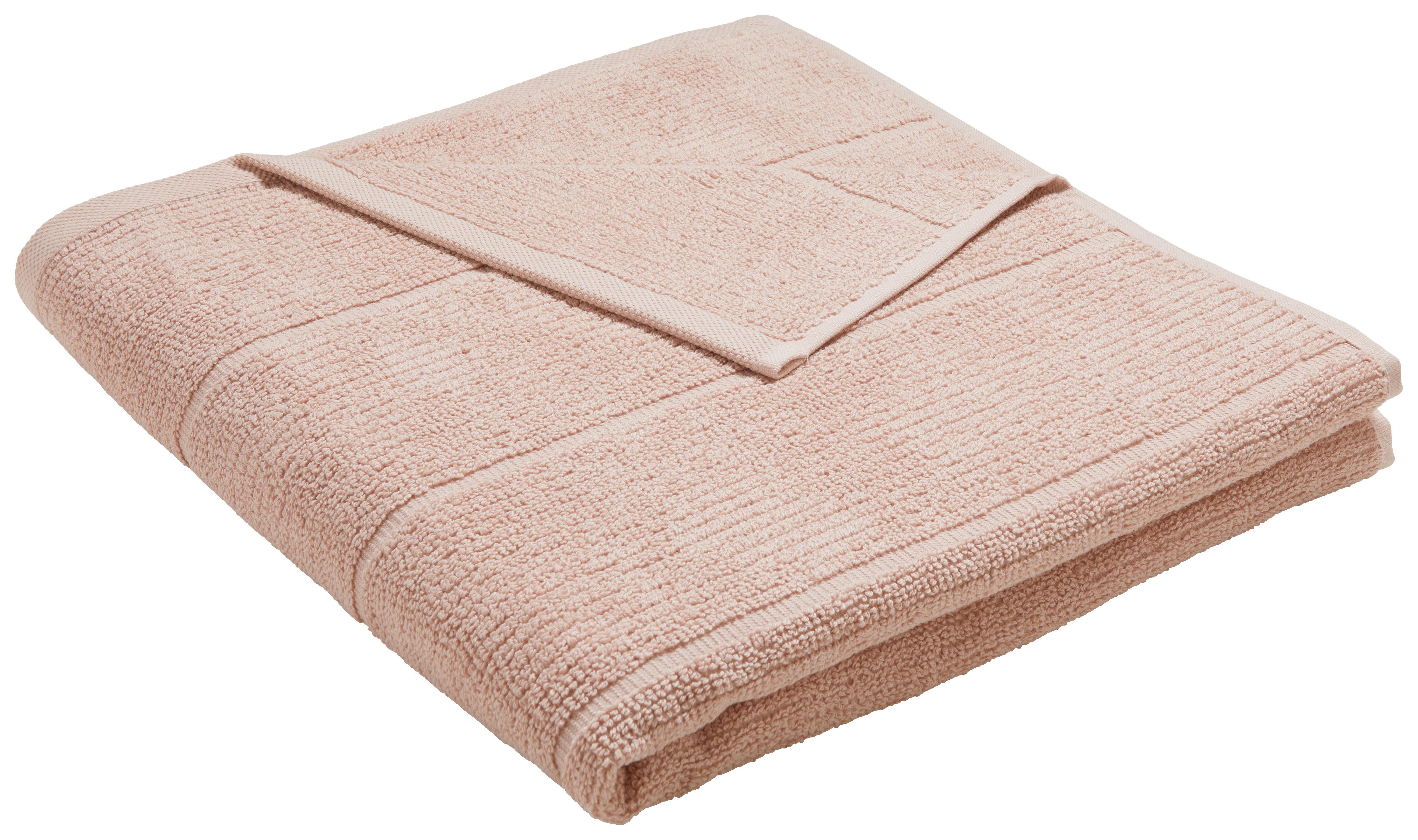 OSUŠKA DO SPRCHY ANNA - starorůžová, textil (70/140cm) - Modern Living