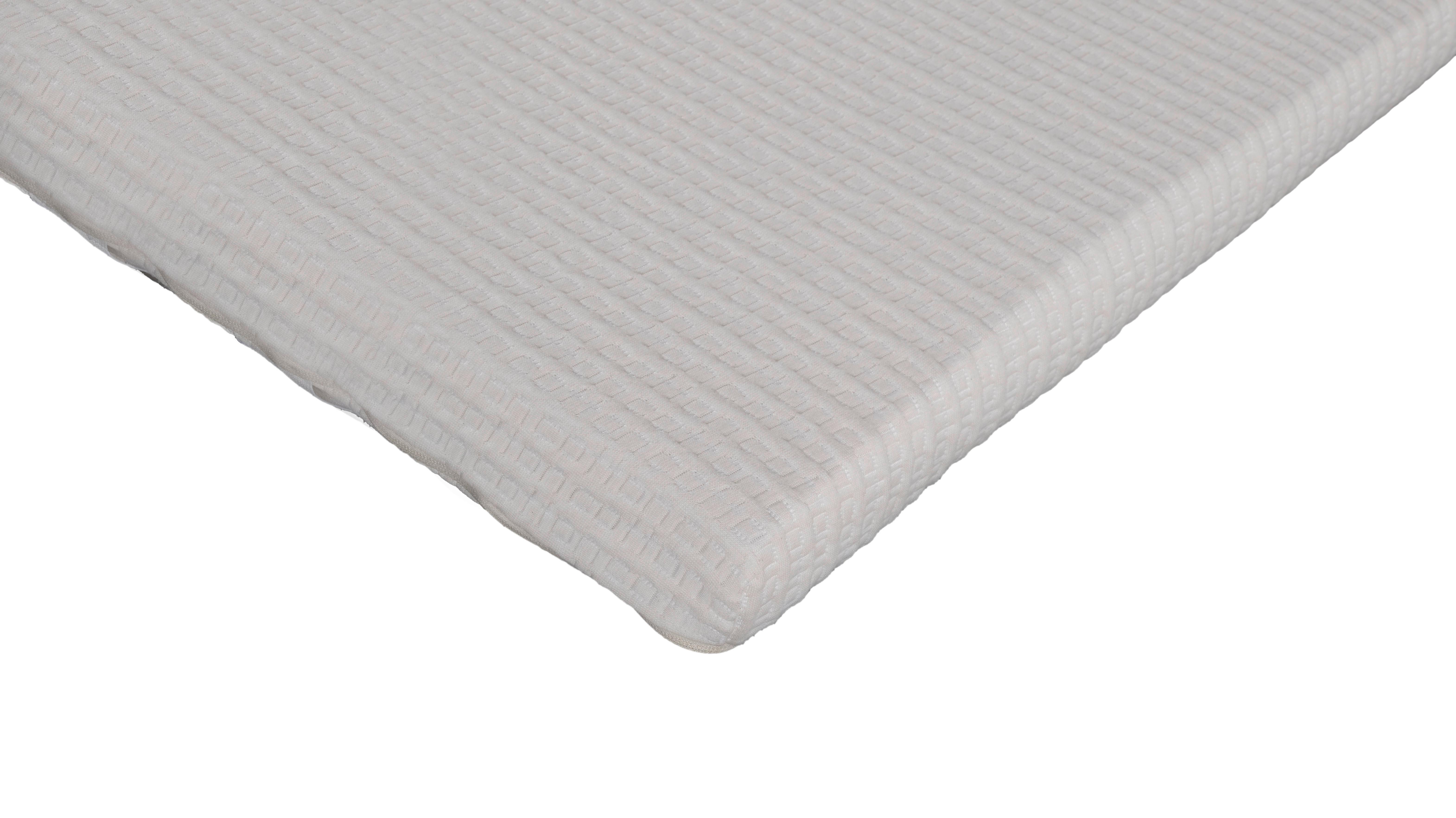 Topper Pure 140x200 Cm Latexkern - Creme, Basics, Textil (140/200cm) - Livetastic