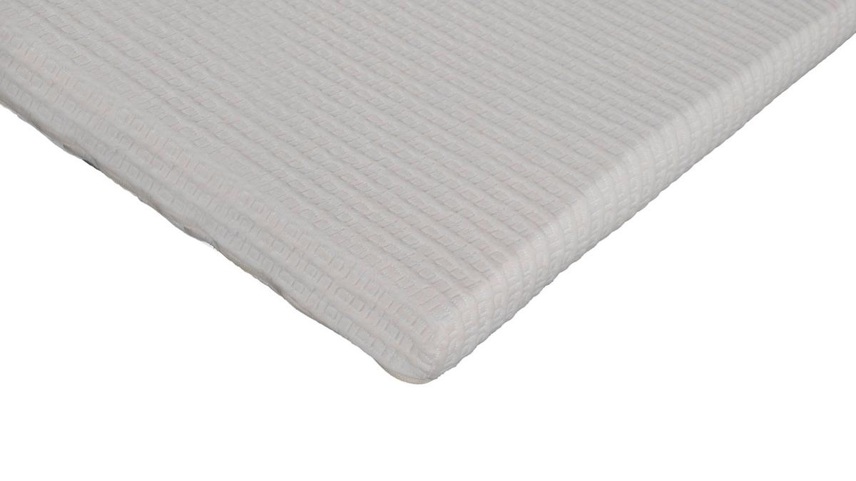 Topper Pure 180x200 cm Latexkern - Creme, Basics, Textil (180/200cm) - Livetastic