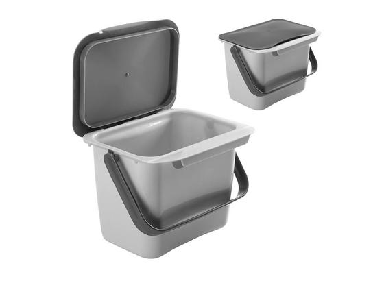 Abfallsammler Bin Tex Abfallsammler Grau - Grau, Basics, Kunststoff (25/20/19cm) Abfallsammler Bin Tex Abfallsammler Grau - Grau, Basics, Kunststoff (25/20/19cm)