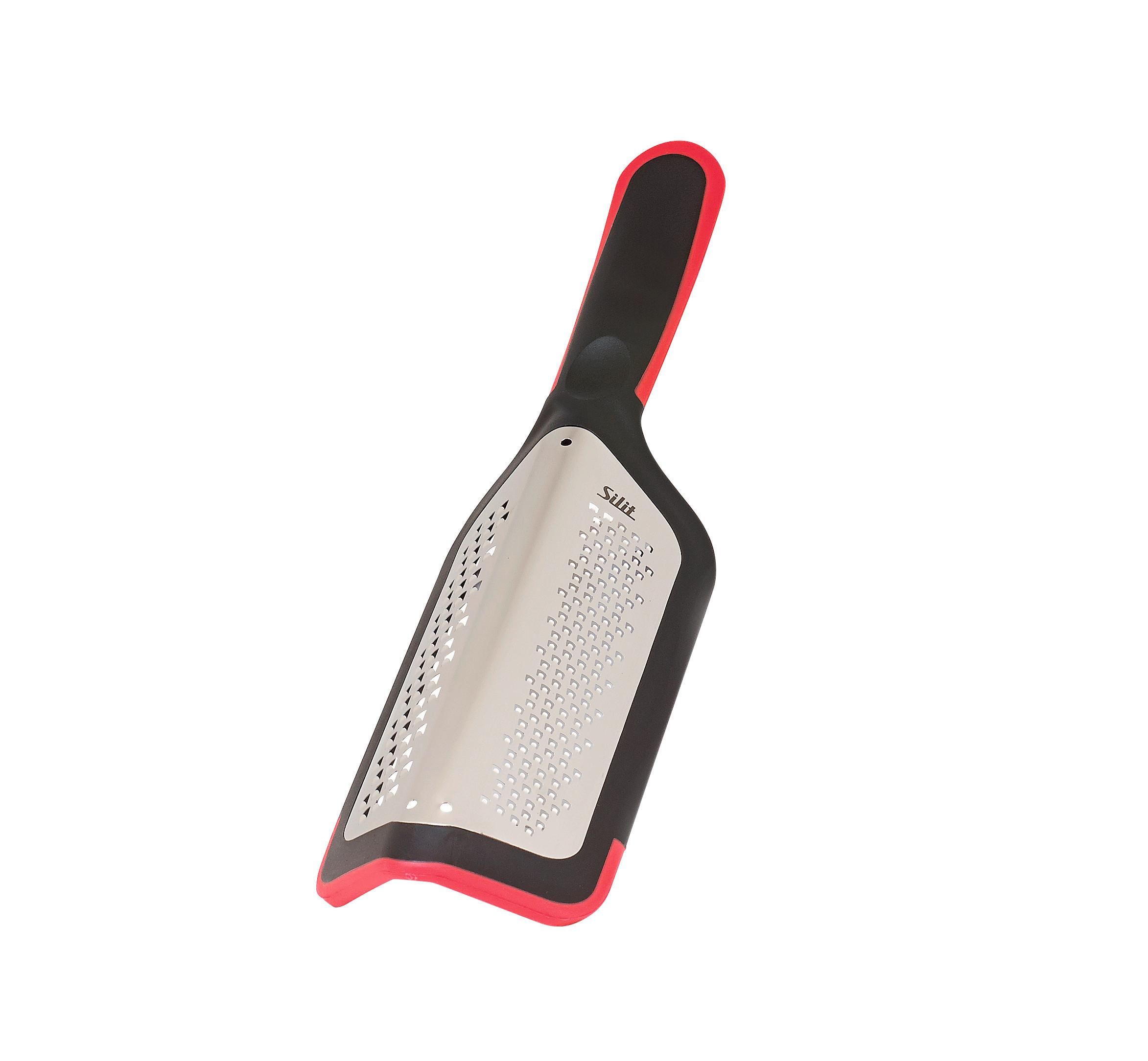Reib-einsatz Gratecut Grob / Fein Edelstahlt/kunststoff - Rot/Schwarz, Design, Kunststoff/Metall (29.6/8.6/6cm) - Silit