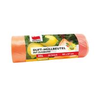 MÜLLSACK DENI - Orange, Basics, Kunststoff (5,8/17,3cm) - Quick Pack