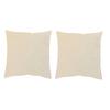 Kissenhüllen-Set Lucio - Beige, Basics, Textil (40/40cm)