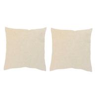 Kissenhüllen-Set Lucio - Beige, Basics, Textil (40/40cm)