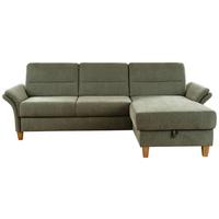Ecksofa Westerland grün Schlaffunktion, 252x162 cm - Eichefarben/Grün, KONVENTIONELL, Textil (252/162cm) - Sit & More