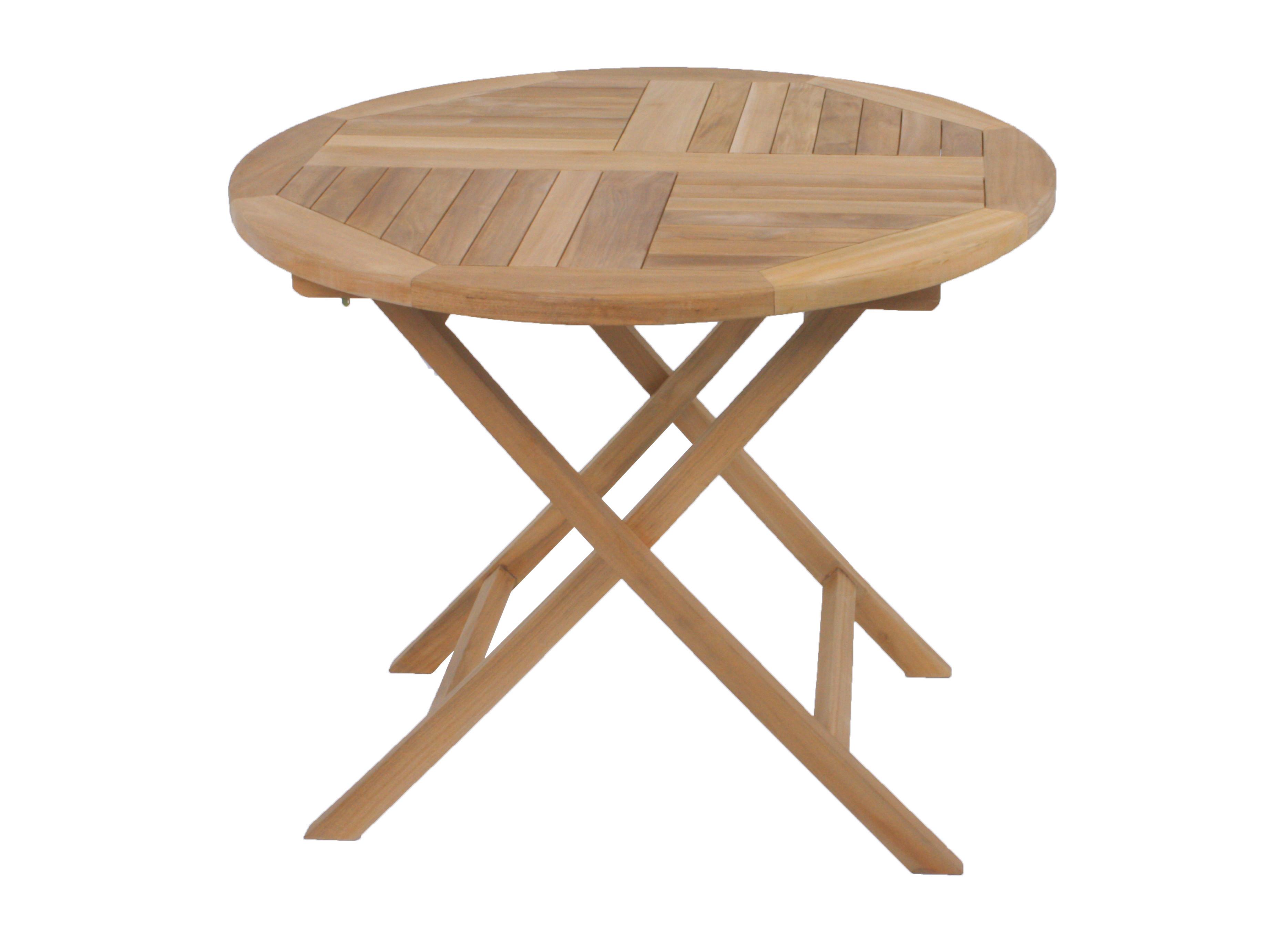 Gartenmöbel Set 3-Tlg. Solo Teakholz - Teakfarben, Basics, Holz (66/103/58cm) - Gardenson