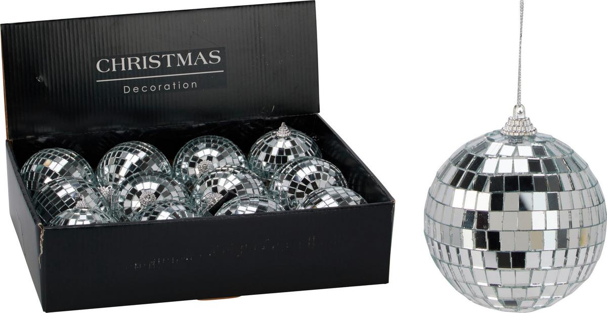Christbaumkugel-set Disco - Basics (7.6cm)