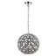 Závesná Lampa Cathy - chrómová, Štýlový, umelá hmota/kov (30/150cm) - Premium Living Závesná Lampa Cathy - chrómová, Štýlový, umelá hmota/kov (30/150cm) - Premium Living