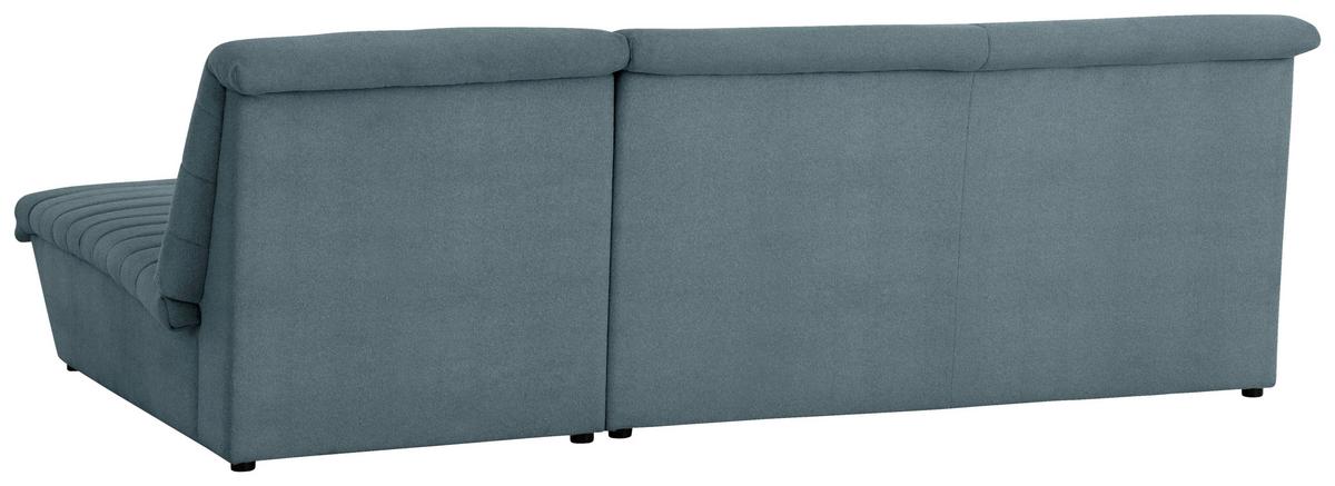 Ecksofa Looks Viii - Petrol/Schwarz, Design, Textil (274/168cm) - LOOKS by W.Joop