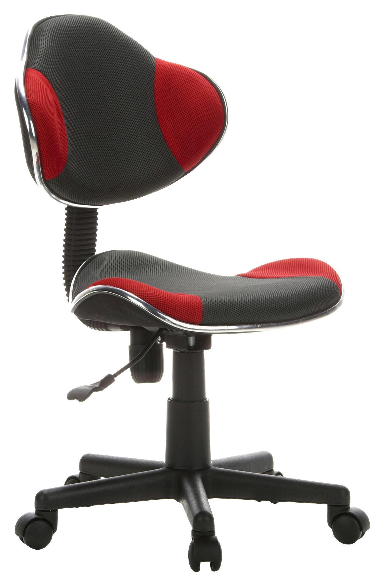 Jugenddrehstuhl Kiddy Gti 2 Rot/Grau - Rot/Grau, Basics, Kunststoff (45/86-101/42cm) - MID.YOU