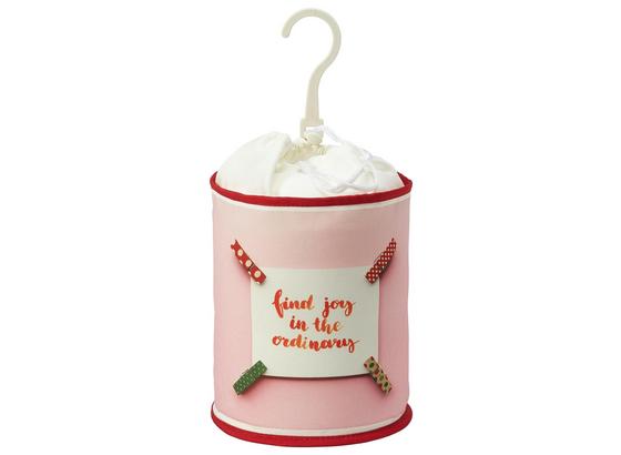 Wäscheklammernbeutel Joy - Rot/Rosa, Kunststoff (16/18cm) - Homezone Wäscheklammernbeutel Joy - Rot/Rosa, Kunststoff (16/18cm) - Homezone