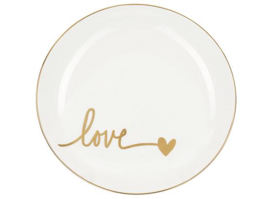 Dezertný Tanier Gloria - biela/zlatá, Moderný, keramika (20,5cm) - Mömax modern living Dezertný Tanier Gloria - biela/zlatá, Moderný, keramika (20,5cm) - Mömax modern living