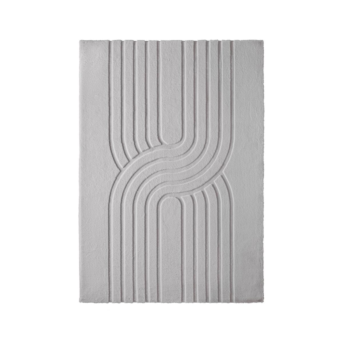 UMĚLÁ KOŽEŠINA FADIME 3 - šedá, Moderní, textil (160/230cm) - Mömax