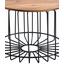 Couchtisch D: 60 cm Sheesham - Sheeshamfarben/Schwarz, Design, Holz/Metall (60/60/46cm) - Carryhome Couchtisch D: 60 cm Sheesham - Sheeshamfarben/Schwarz, Design, Holz/Metall (60/60/46cm) - Carryhome