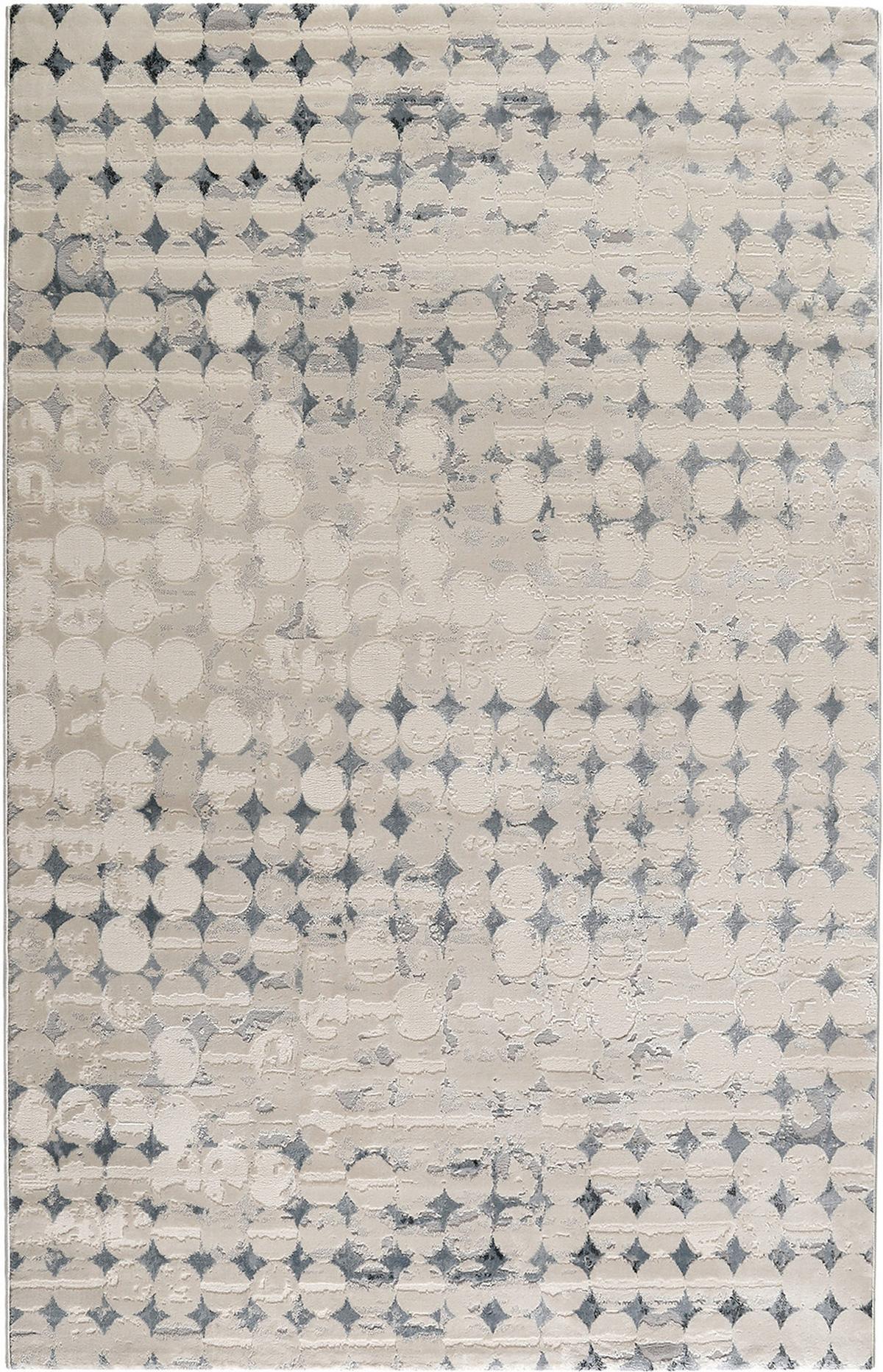 Webteppich Velvet Spots Taupe/petrol/beige 80x150 Cm - Taupe/Beige, Design, Textil (80/150cm) - Esprit