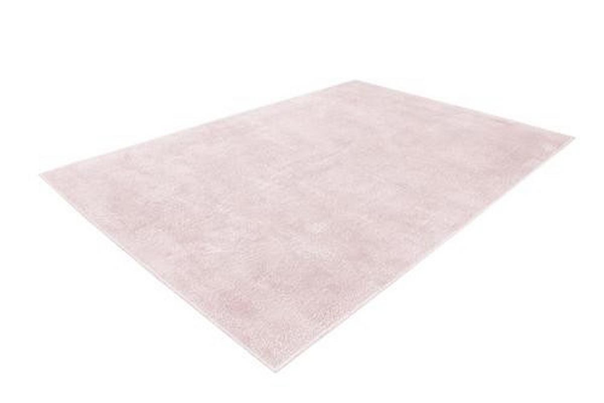 Hochflorteppich Hellrosa Bali 80x150 cm - Hellrosa, Design, Textil (80/150cm) - Kayoom