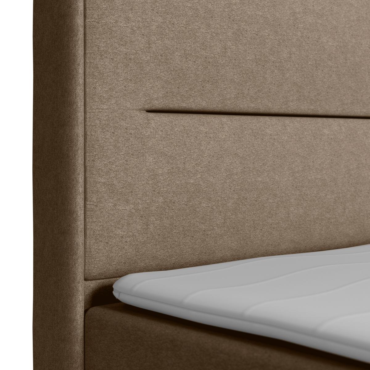 Boxspringbett mit Bettkasten Kyoto Beige 180x200 - Beige, MODERN, Holz/Kunststoff (180/200cm) - MID.YOU
