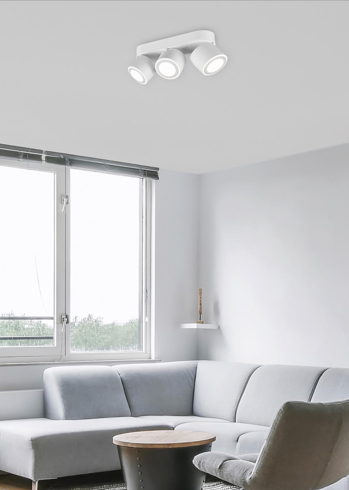 LED-Strahler Taurus 652910331 Taurus - Weiß, Basics, Metall (27,3/10,6/8,7cm) - Trio Leuchten