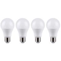 LED-žárovka Multi, max.9 Watt, E27, 4Ks - bílá, plast (6/10,8cm) - Mömax