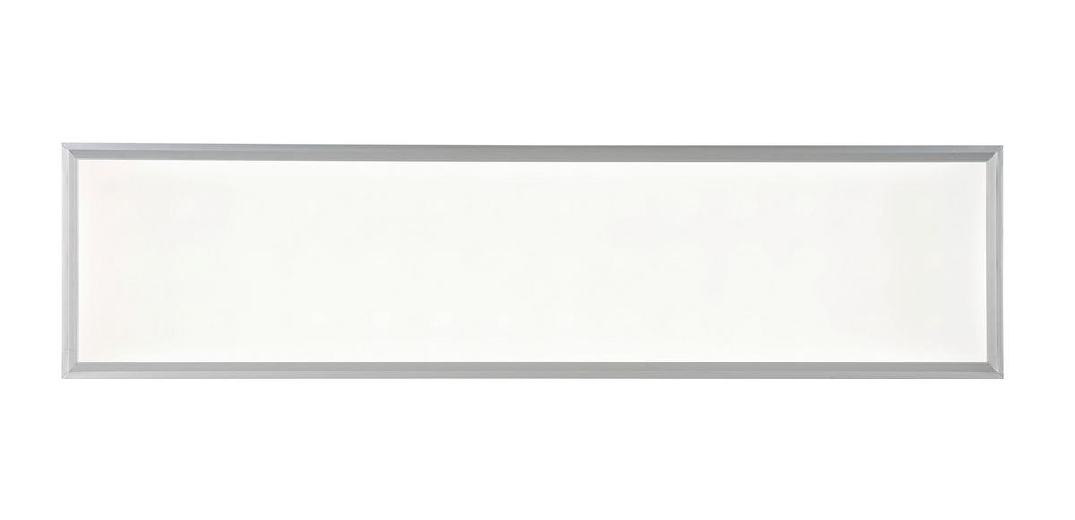 STROPNÍ LED SVÍTIDLO CORNELIUS -AKT- - bílá/barvy stříbra, Moderní, kov/plast (120/30/7,5cm) - Mömax