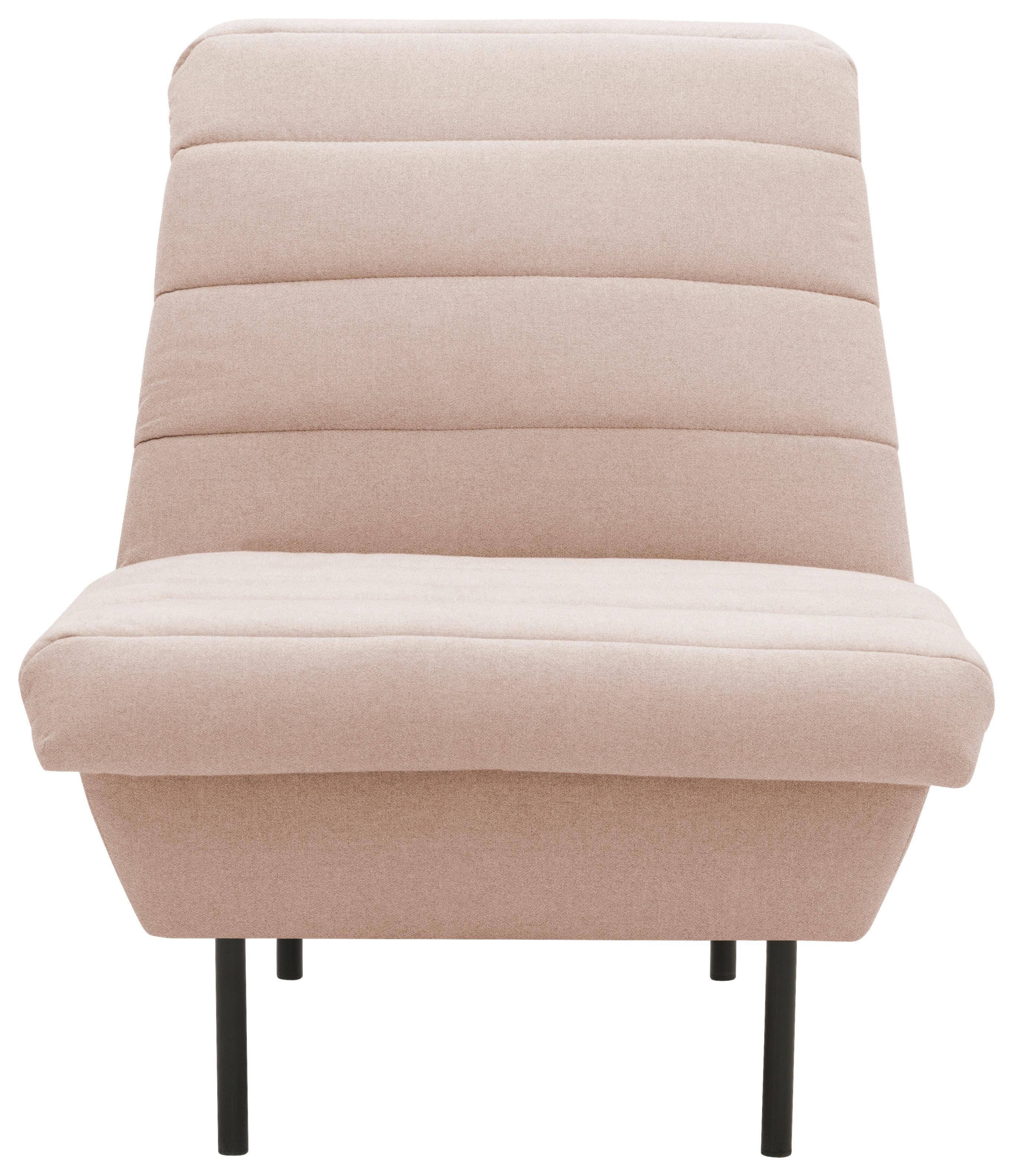 Sessel Looks Ix - Creme/Schwarz, Design, Textil (72/92/103cm) - LOOKS by W.Joop