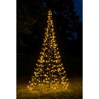 Weihnachtsbaum LED-Leuchtmittel Warmweiß - Basics, Metall (300cm)