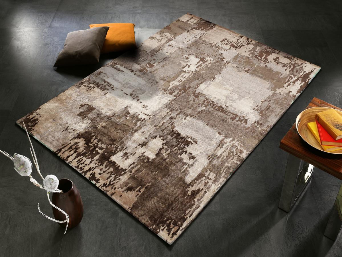 Orientalischer Webteppich Cappuccino 70x140 cm - Cappuccino, Design, Textil (70/140cm) - Musterring