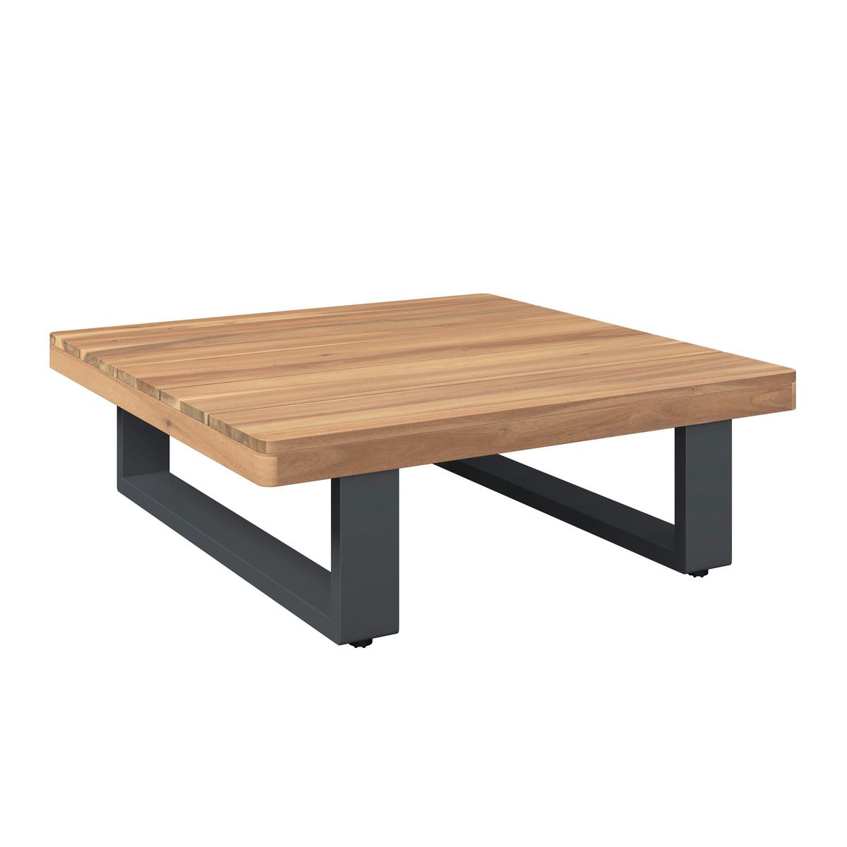 TERASOVÁ SEDACIA SÚPRAVA GABRIEL - farba akácie, Natur, kov/drevo - Mömax