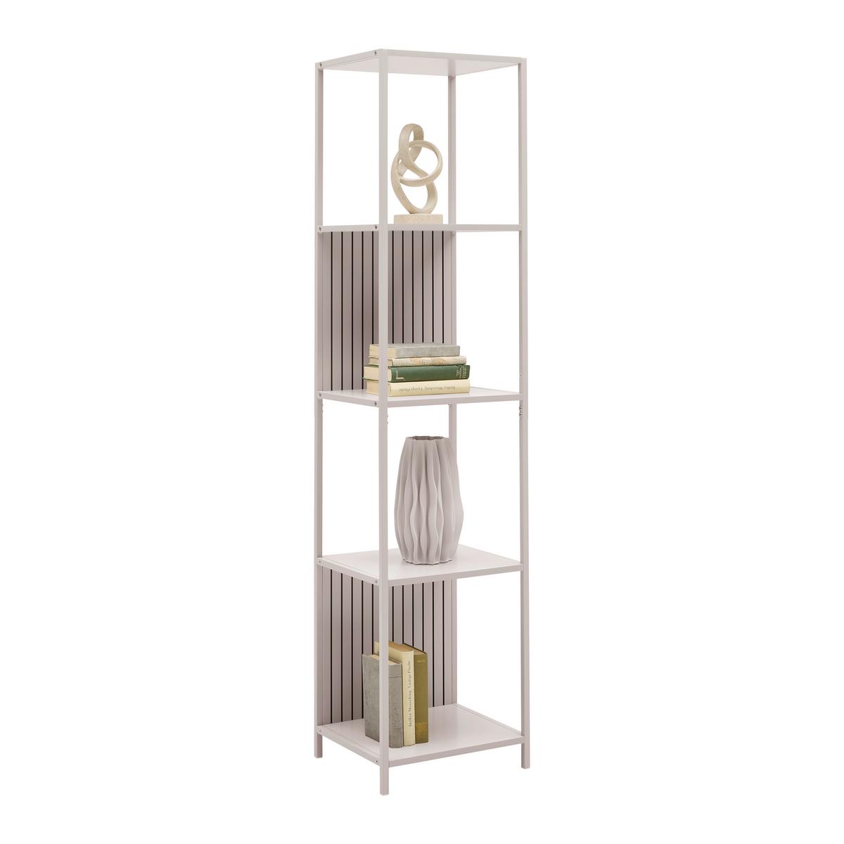 REGÁL MODANO -EXKLUSIV- - kašmírová, Modern, kov/kompozitné drevo (40/170/35cm) - Mömax