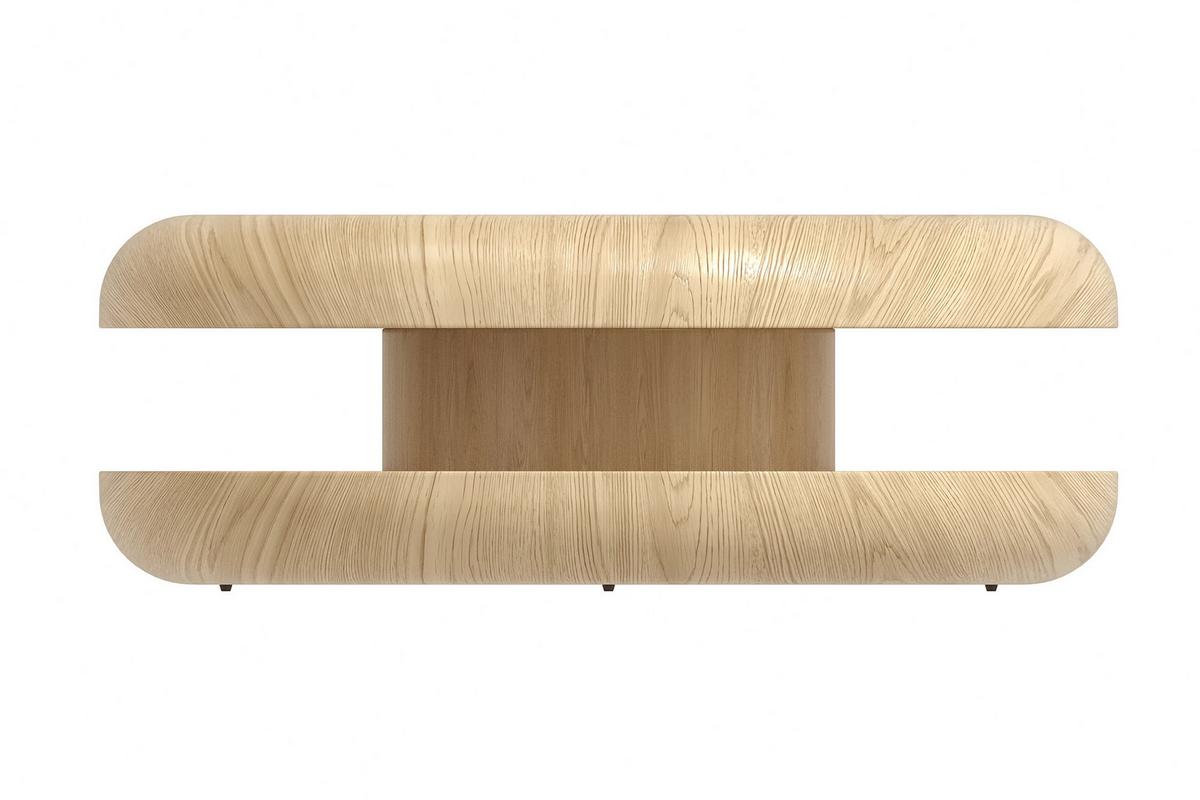Couchtisch Naturfarben D: 90 Cm - Naturfarben, MODERN, Holzwerkstoff (90/90/35cm) - Livetastic