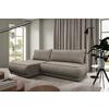 Ecksofa Paros Beige 179x277 Cm - Beige/Schwarz, Design, Textil (179/277cm) - MID.YOU