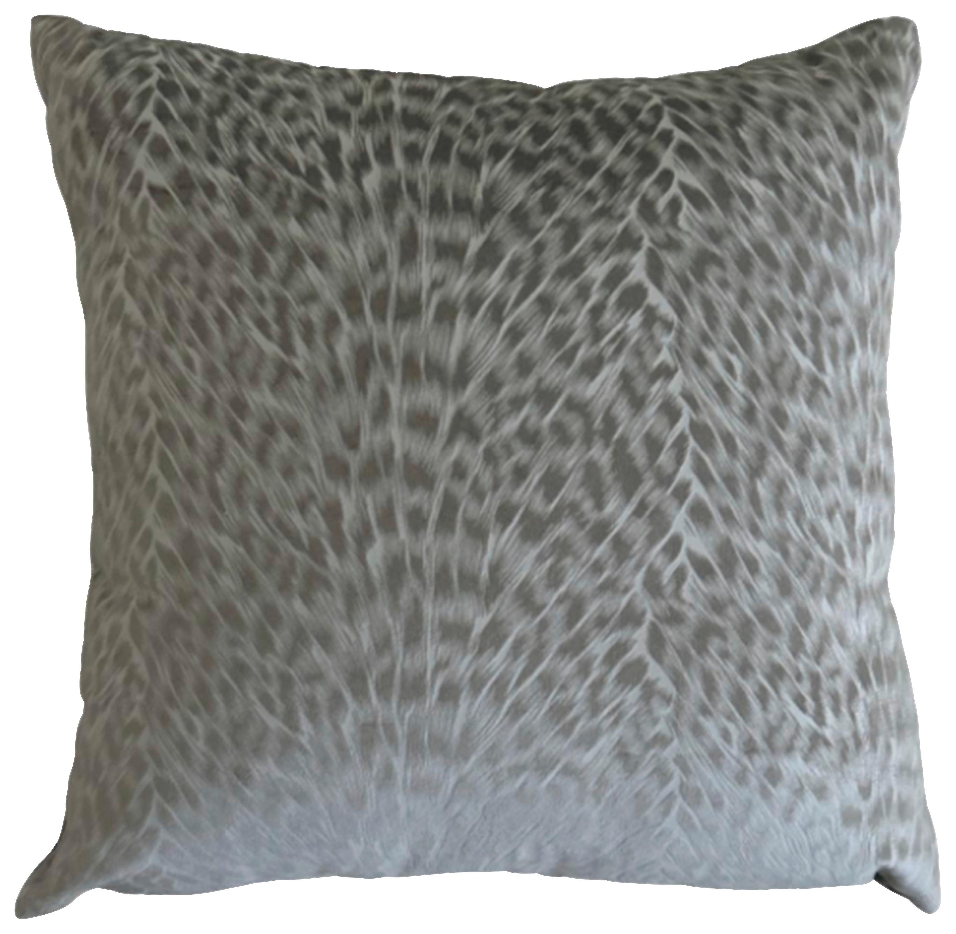 Díszpárna ELMA kb. 45/45cm - szürke, Modern, textil (45/45cm) - Luca Bessoni