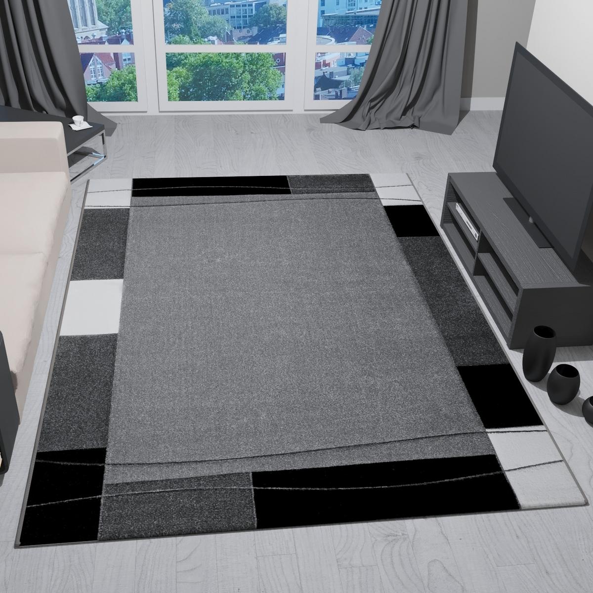 Webteppich Grau Casada Plus 80x300 Cm - Grau, MODERN, Textil (80/300cm)