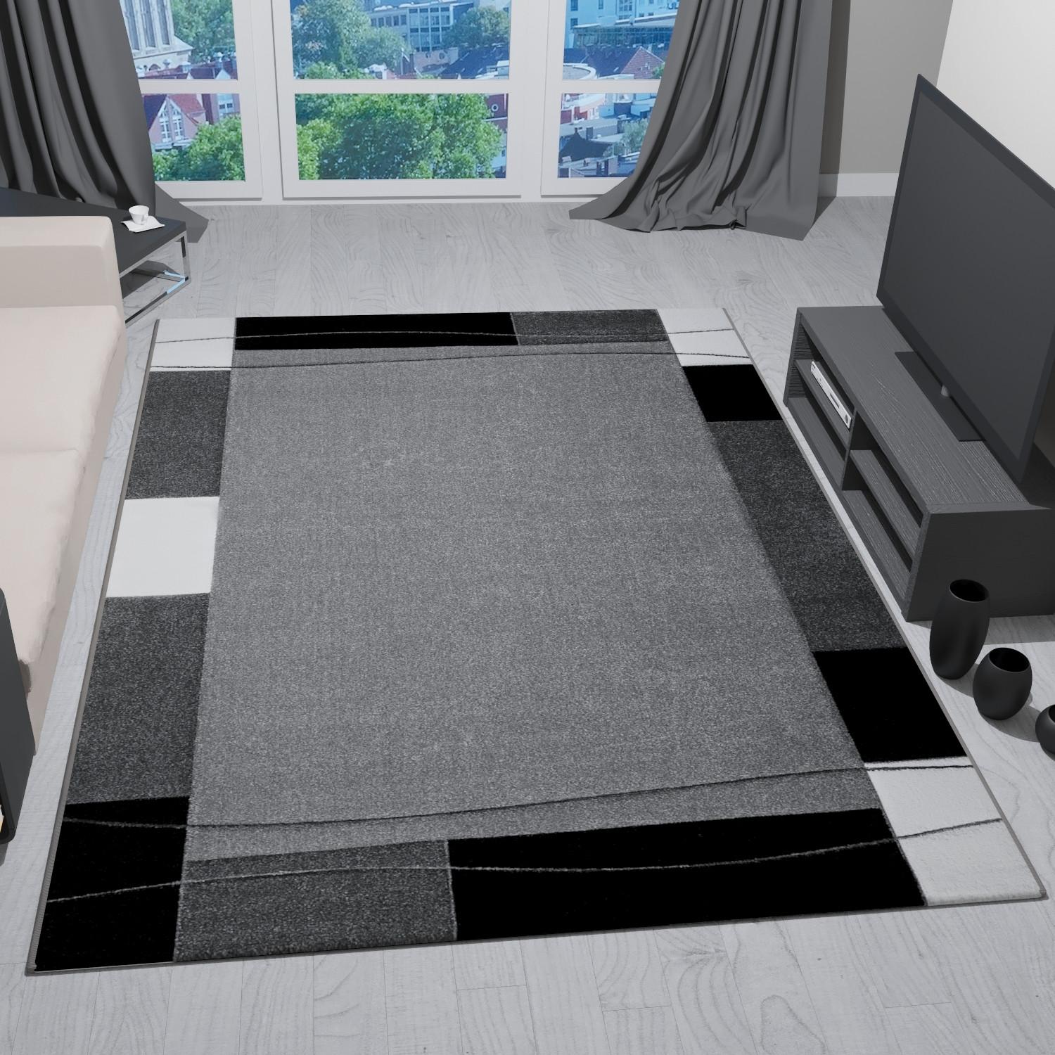 Webteppich Grau Naturfaser Cascada Plus 160x230 Cm