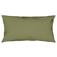 Kissenhülle Vicky 40x80 cm Jersey Grün + Reißverschluss - Grün, KONVENTIONELL, Textil (40/80cm) - Ele