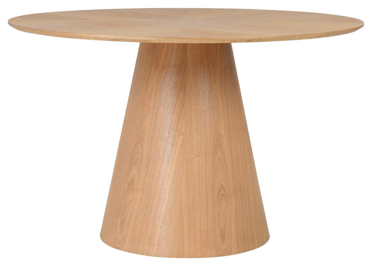 Esstisch Rond D: 120 cm, Eichefarben - Eichefarben, Design, Holz/Holzwerkstoff (120/76cm) - MID.YOU