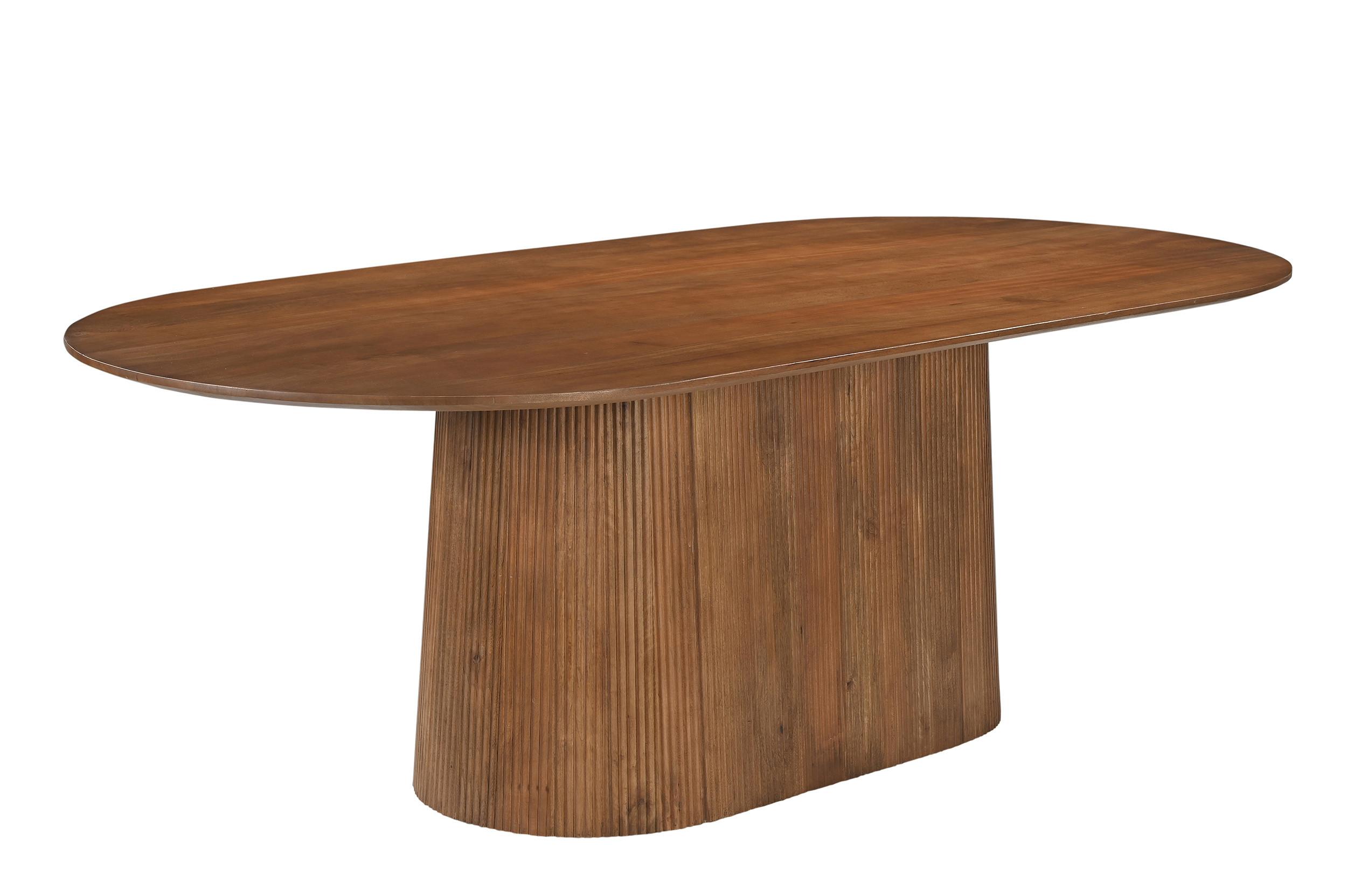 ESSTISCH Naturfarben L: 230cm - Naturfarben, MODERN, Holz (230/110/76cm) - MID.YOU