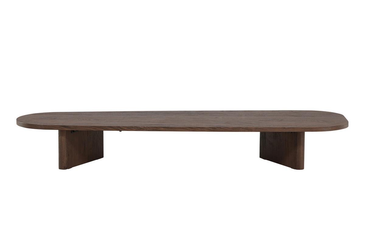 Couchtisch Grönvik Braun B: 180cm - Braun, MODERN, Holz (180/55/25cm) - Livetastic