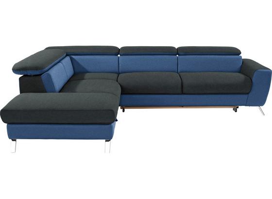 Wohnlandschaft in L-Form Upgrade 233x280 cm - Chromfarben/Blau, MODERN, Textil (233/280cm) Wohnlandschaft in L-Form Upgrade 233x280 cm - Chromfarben/Blau, MODERN, Textil (233/280cm)