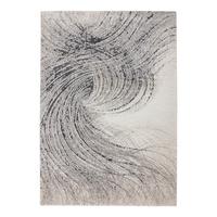 Webteppich My Bologna 462 Grey 160 X 230 - Grau, KONVENTIONELL, Kunststoff/Textil (160/230cm) - Obsession
