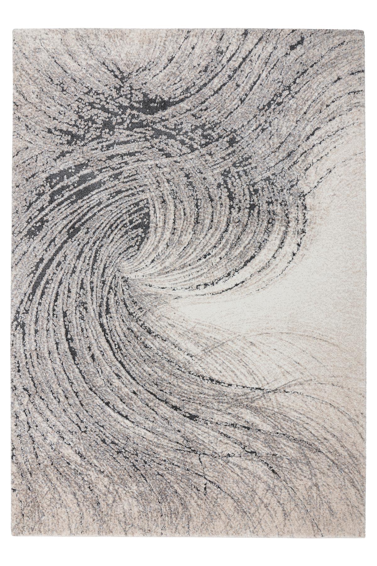 Webteppich My Bologna 462 Grey 160 X 230 - Grau, KONVENTIONELL, Kunststoff/Textil (160/230cm) - Obsession