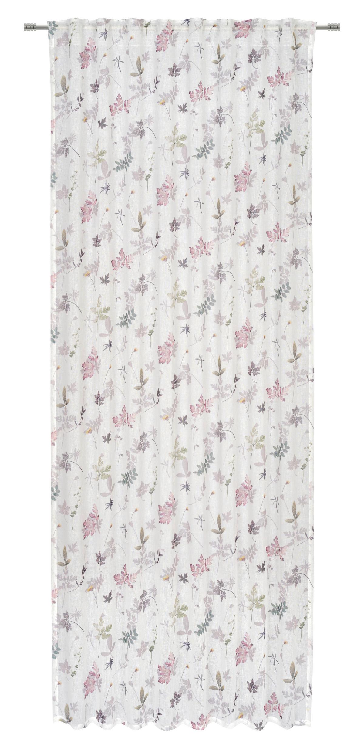 HOTOVÝ ZÁVES STEFFI - zelená, Romantik / Landhaus, textil (135/255cm) - Mömax