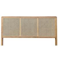 KOPFTEIL Naturfarben B: 220cm - Naturfarben, Basics, Holz (220/120/4cm) - Livetastic
