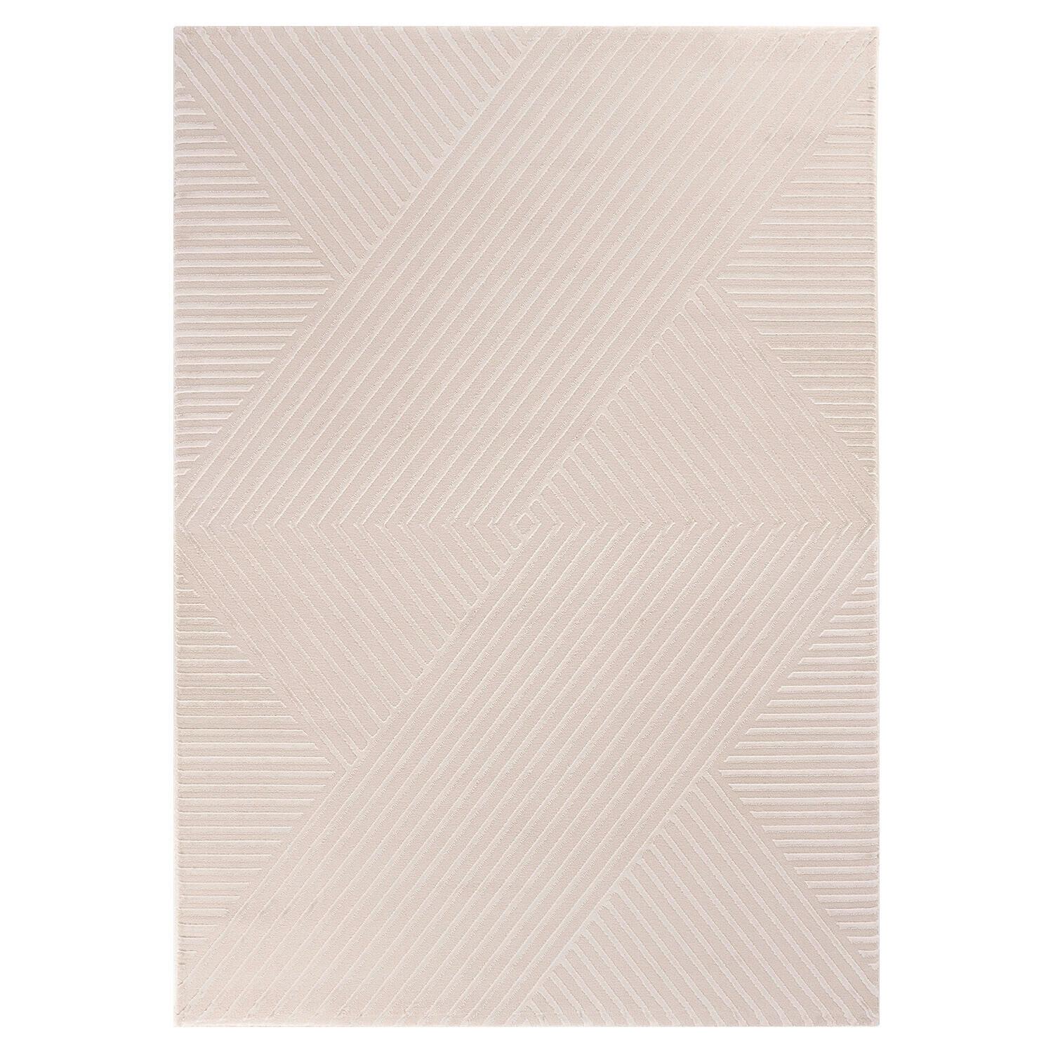 Webteppich Sahara - Beige, Design, Textil (80/150cm) - Novel