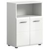 Unterschrank Ice B: 60 cm Weiß Hochglanz - Weiß Hochglanz/Weiß, MODERN, Holzwerkstoff (60/82/30cm) - MID.YOU