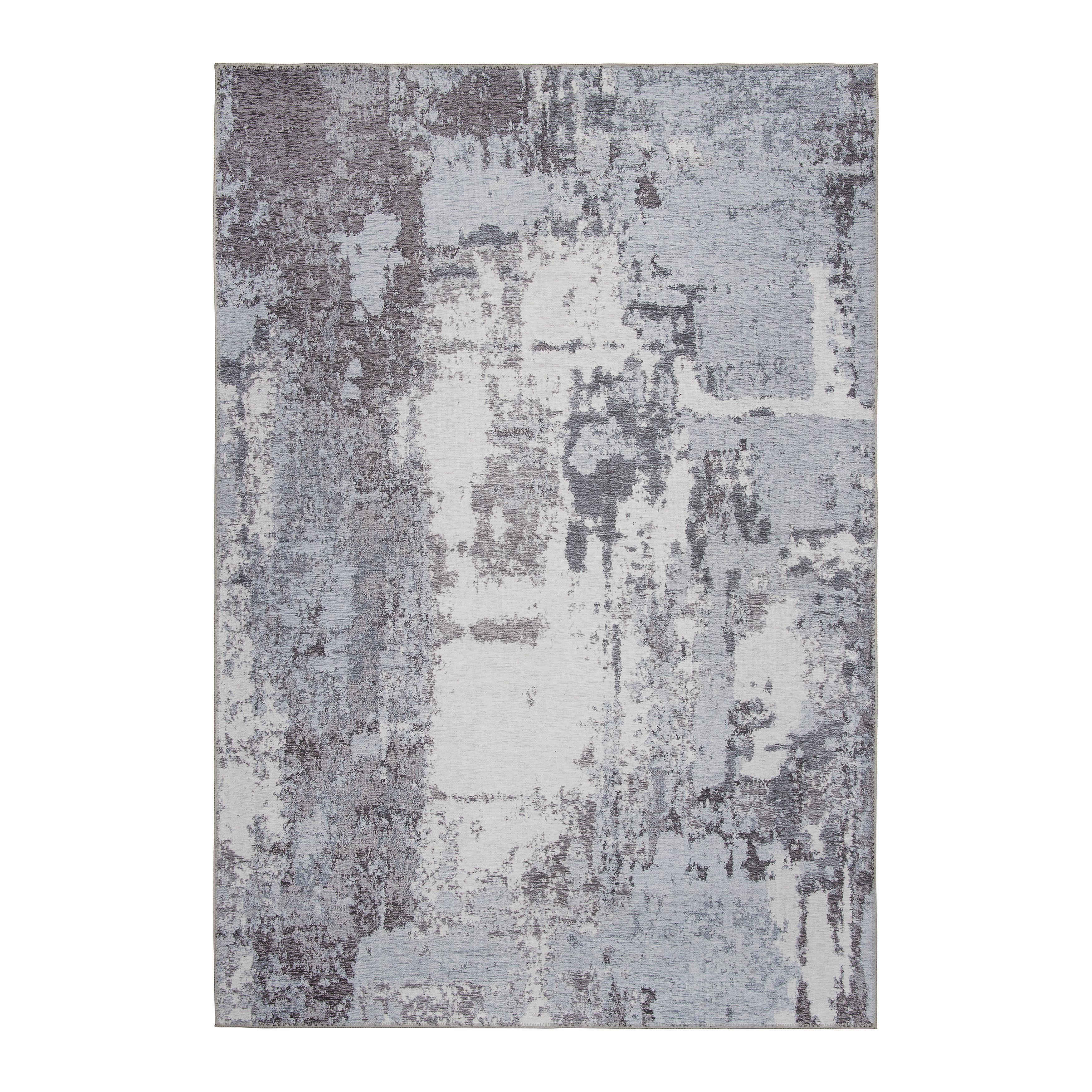 KOBEREC TKANÝ NA PLOCHO Edessa 2, 120/170cm - šedá/krémová, Moderní, textil (120/170cm) - Mömax