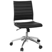 Drehstuhl Trisha Schwarz - Chromfarben/Schwarz, MODERN, Kunststoff/Textil (58/107/47cm) - MID.YOU