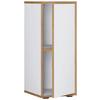 Aktenschrank Salia Weiß, Honigeiche B: 30 cm - Honigeiche/Weiß, Design, Holzwerkstoff (30/74/33cm) - MID.YOU