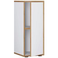 Aktenschrank Salia Weiß, Honigeiche B: 30 cm - Honigeiche/Weiß, Design, Holzwerkstoff (30/74/33cm) - MID.YOU