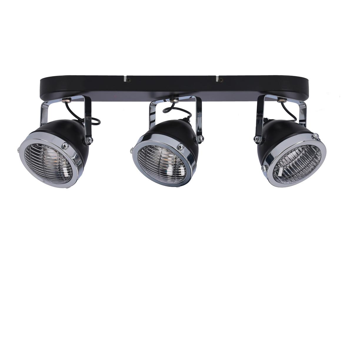 Strahler 93-13316 Crazy - Chromfarben/Transparent, KONVENTIONELL, Metall (41/11cm)
